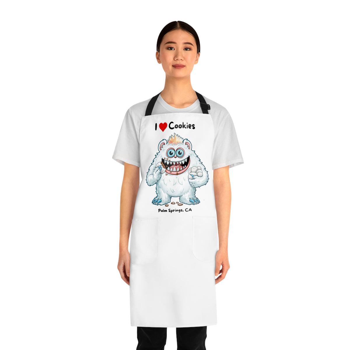 I Cookies Buddy Apron — Fun Baking Apron for Bakers & Cookie Lovers