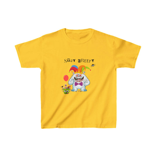 Kids Cookie Monster Buddy Clown  T-shirt