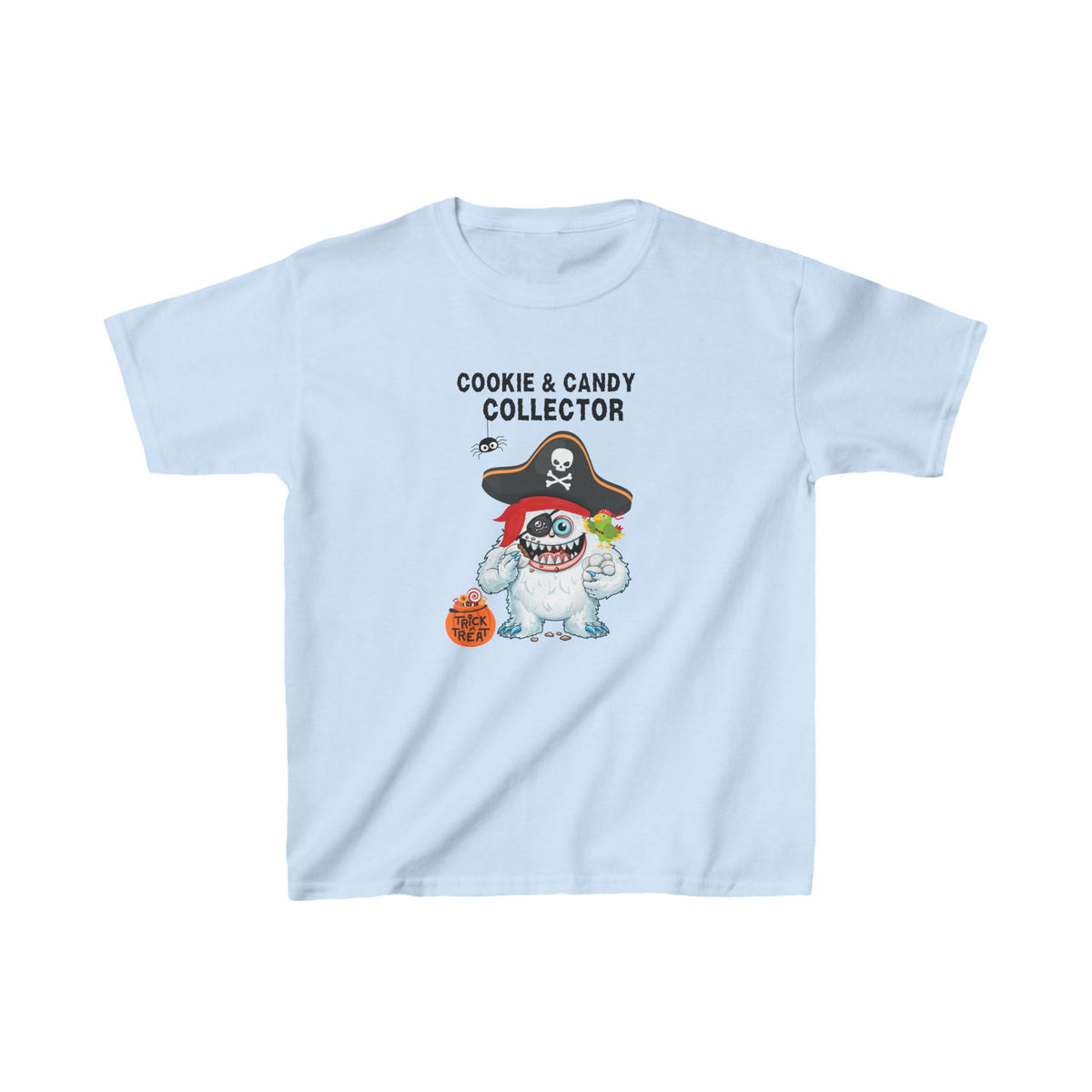 Kids Cookie Monster Buddy Pirate T-shirt