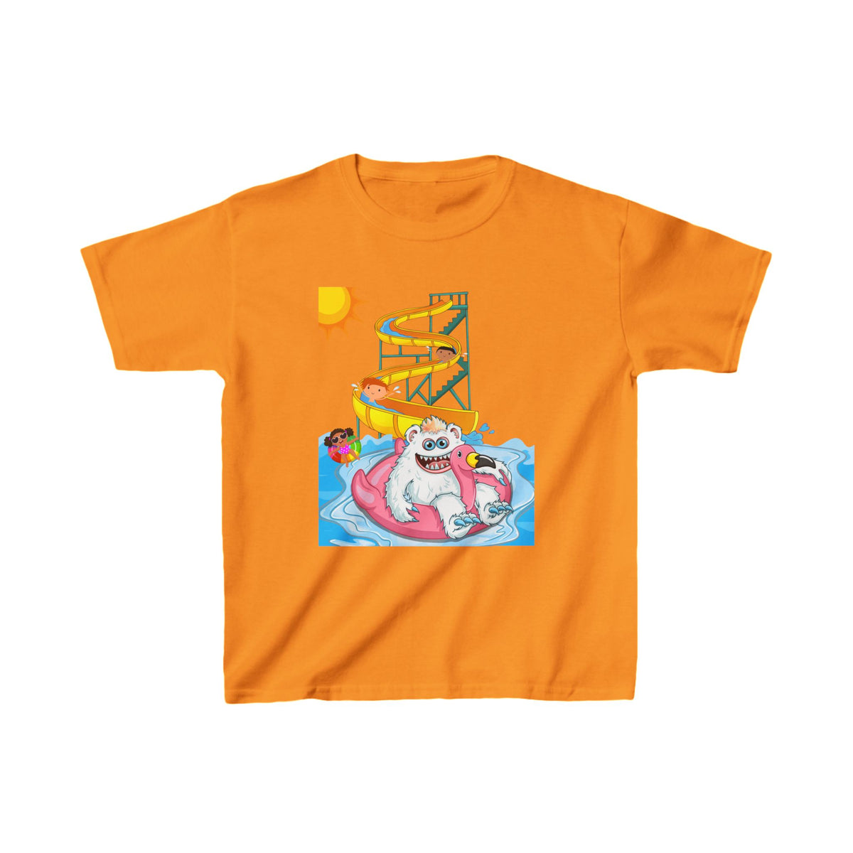 Kids T-shirt Water Slide