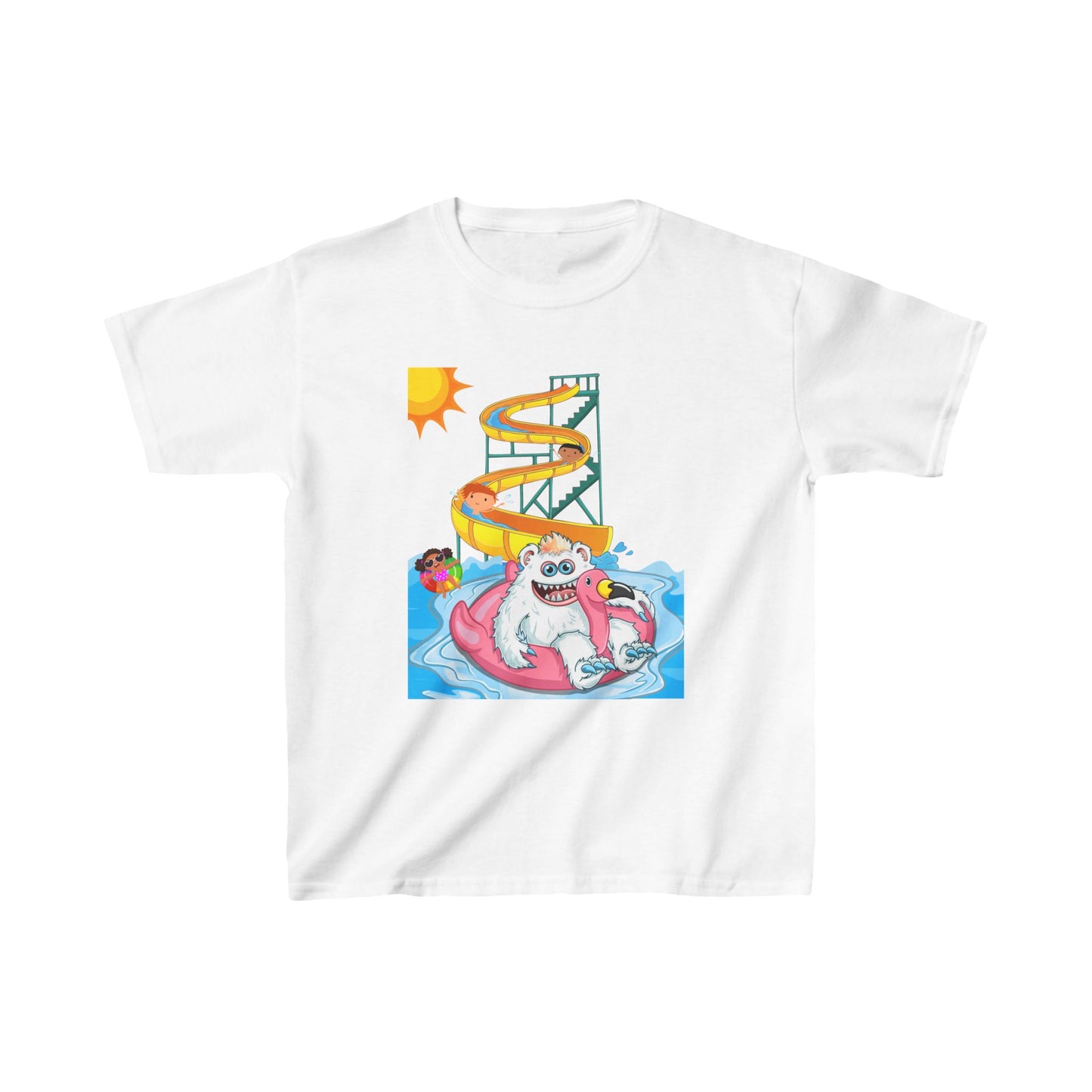 Kids T-shirt Water Slide