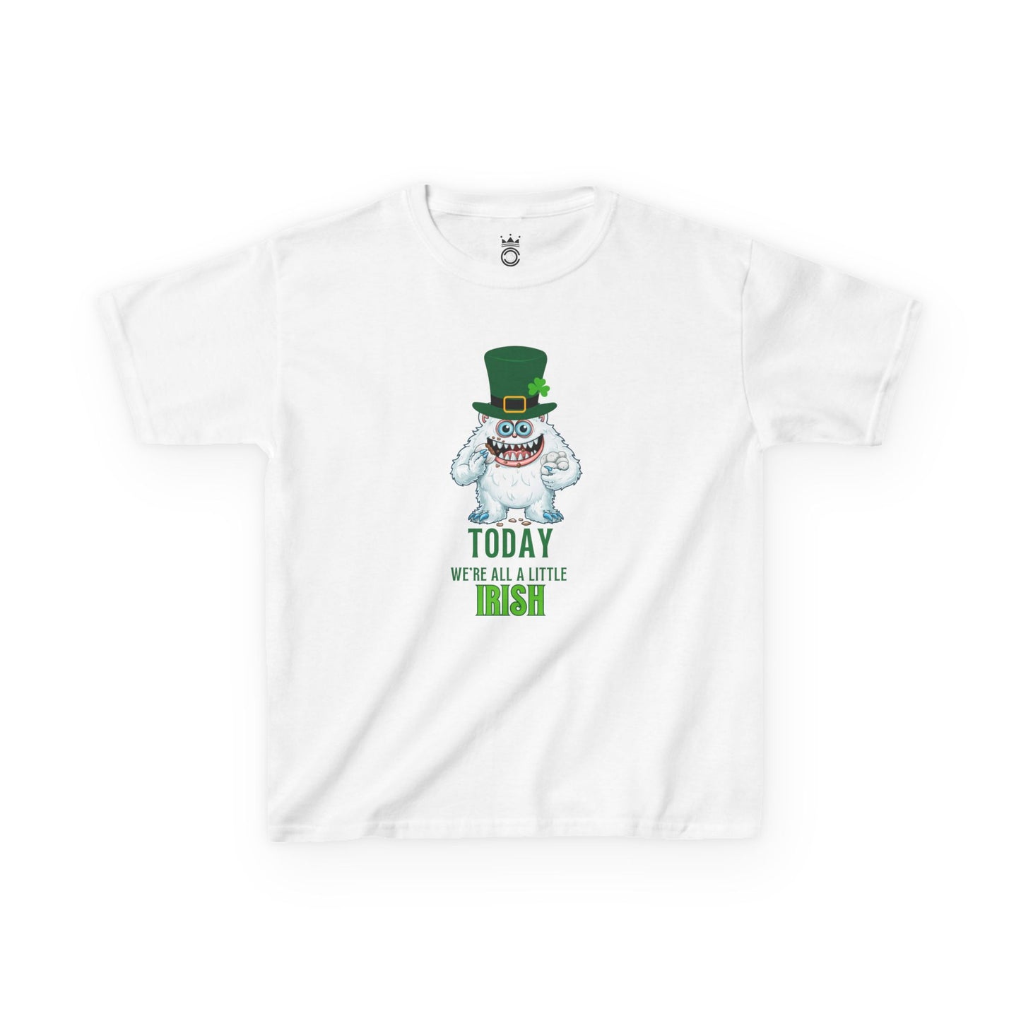 St. Patrick's Day Kids Tee - Today We're All a Little Irish