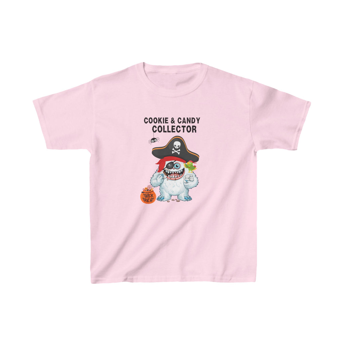 Kids Cookie Monster Buddy Pirate T-shirt