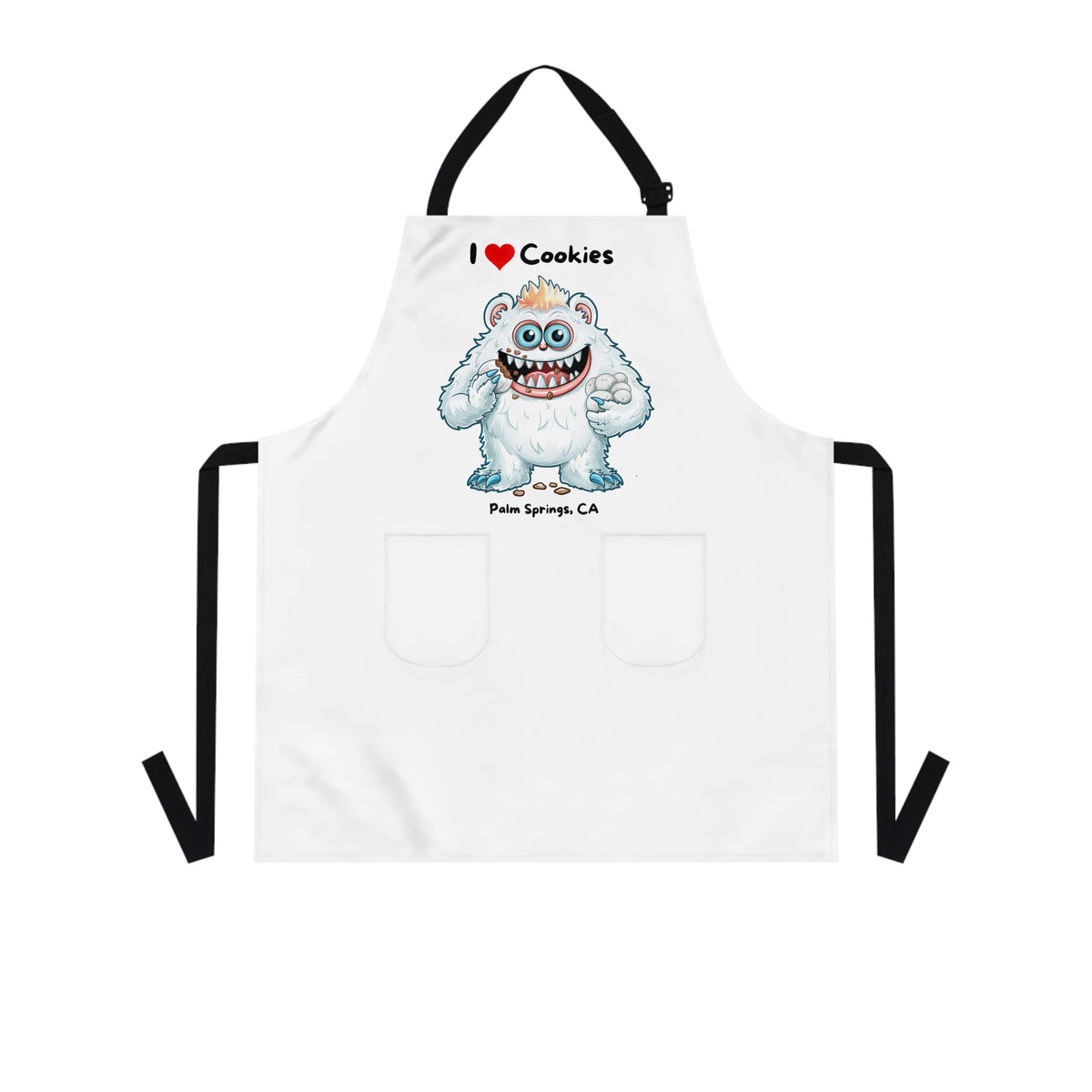 I Cookies Buddy Apron — Fun Baking Apron for Bakers & Cookie Lovers