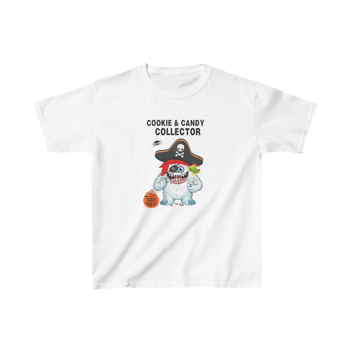 Kids Cookie Monster Buddy Pirate T-shirt