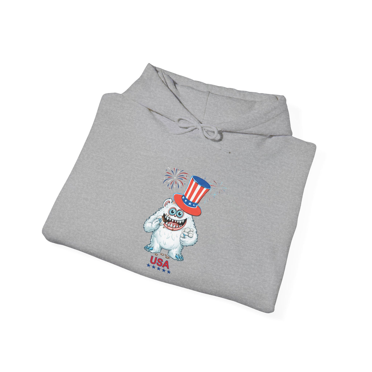 Sweatshirt Hooded Unisex Patriotic BUDDY