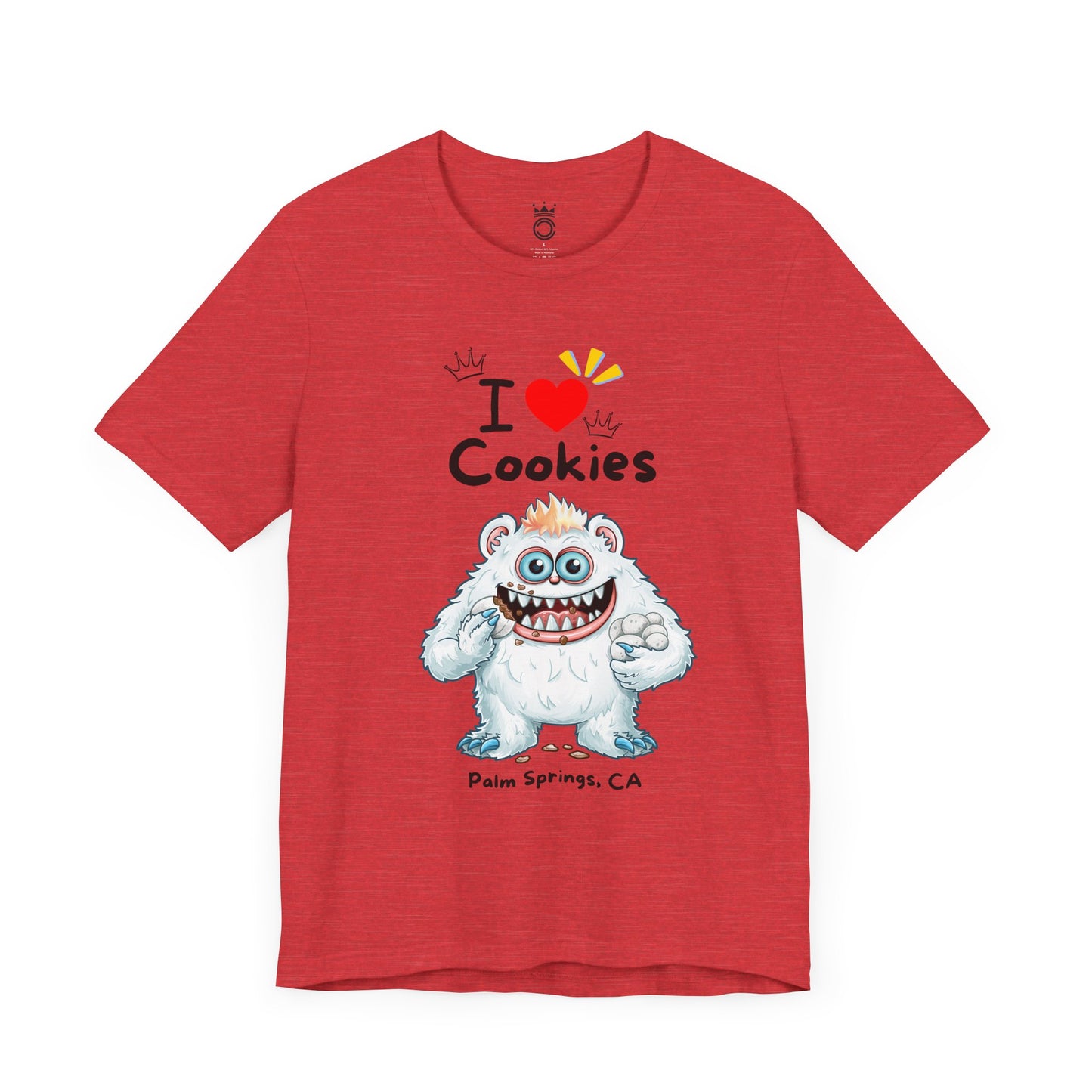 I Love Cookies! T-Shirt Soft Unisex Style for Cookie Lovers