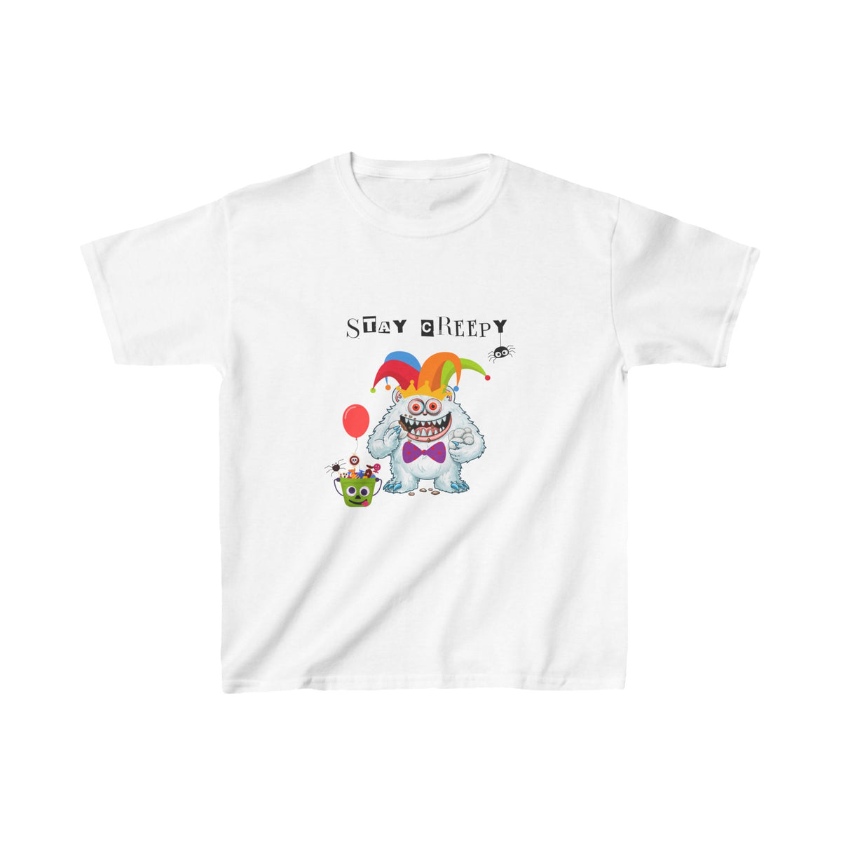 Kids Cookie Monster Buddy Clown T-shirt