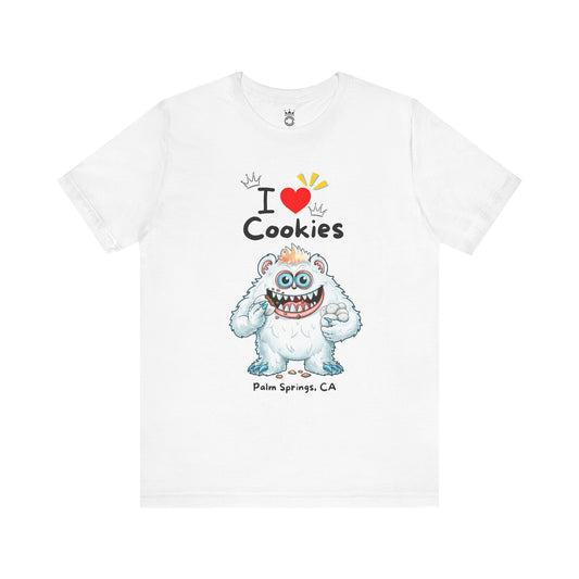 I Love Cookies! T-Shirt Soft Unisex Style for Cookie Lovers
