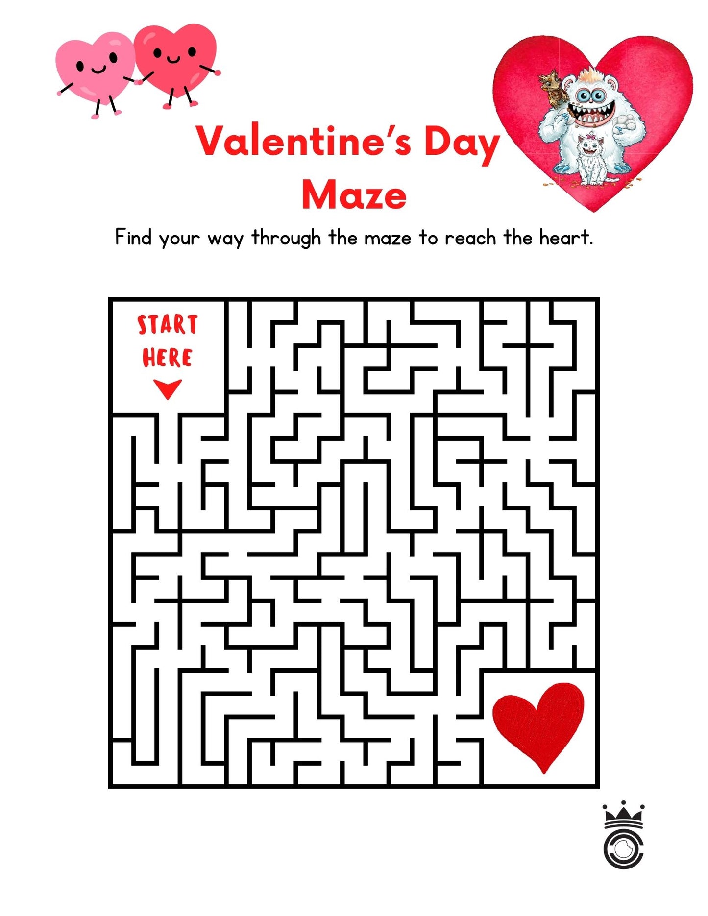 Buddy’s Valentine’s Maze Adventure 💘