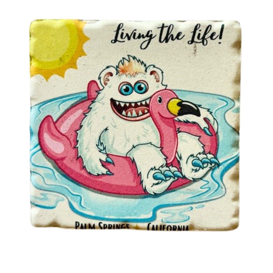 Living the Life Magnet ☀️🦩