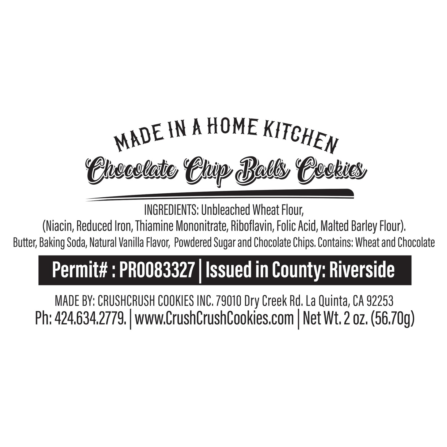 Chocolate Chip Balls Cookie