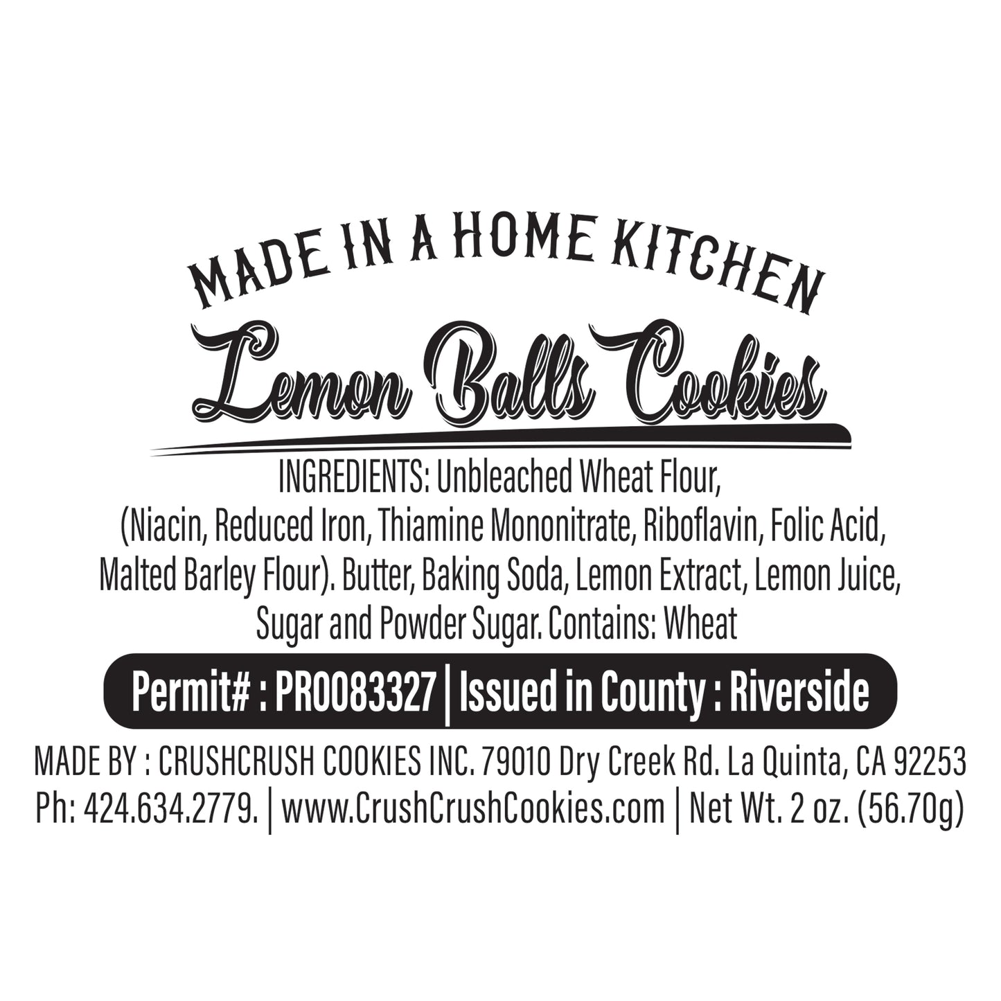 Sweet Lemon Balls Cookie