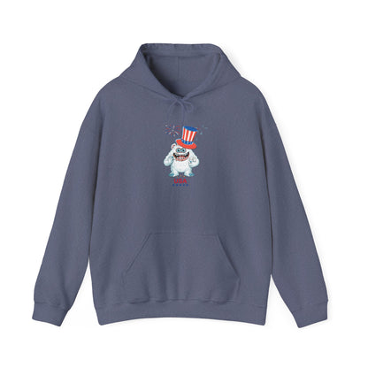 Sweatshirt Hooded Unisex Patriotic BUDDY