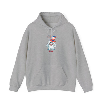 Sweatshirt Hooded Unisex Patriotic BUDDY