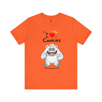 I Love Cookies! T-Shirt Soft Unisex Style for Cookie Lovers