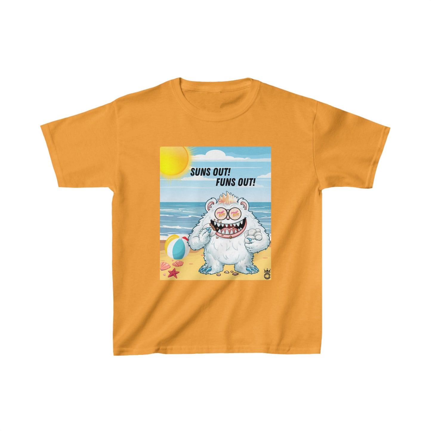 Kids T-shirt Sun Out! Fun Out!