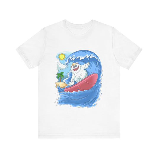 Unisex T-shirt Catch the Sweetest Wave with Buddy! ☀️🏄‍♂️