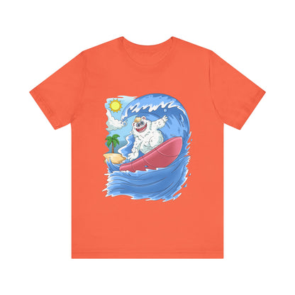 Unisex T-shirt Catch the Sweetest Wave with Buddy! ☀️🏄‍♂️