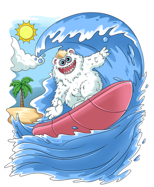 Unisex T-shirt Catch the Sweetest Wave with Buddy! ☀️🏄‍♂️