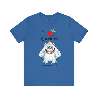 I Love Cookies! T-Shirt Soft Unisex Style for Cookie Lovers