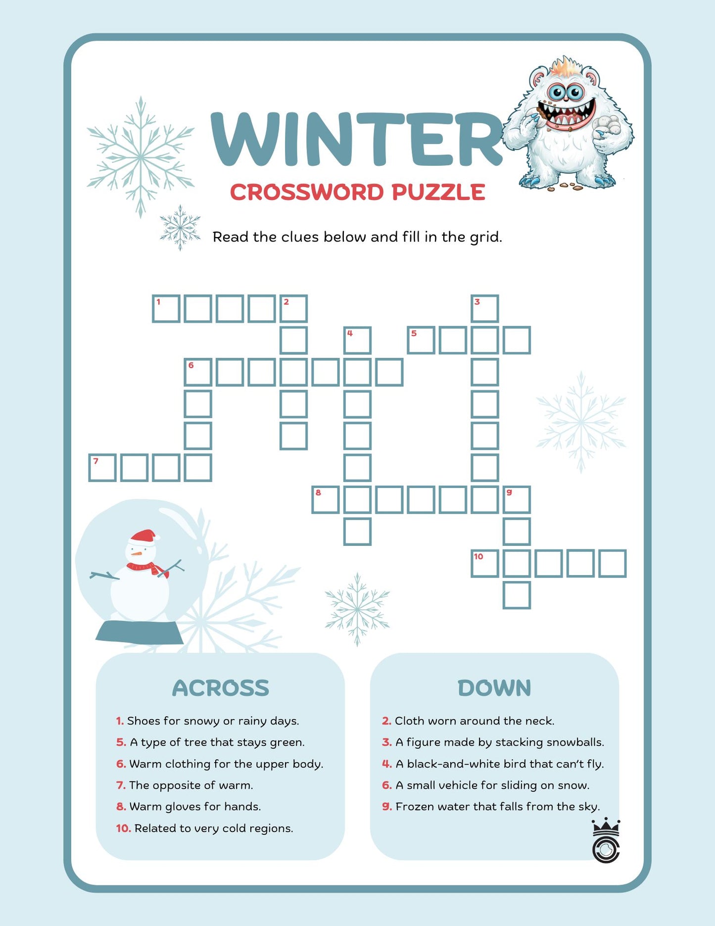 Buddy’s Winter Puzzle ❄️🧩