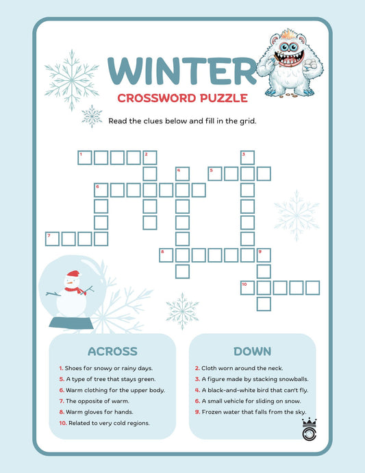 Buddy’s Winter Puzzle ❄️🧩