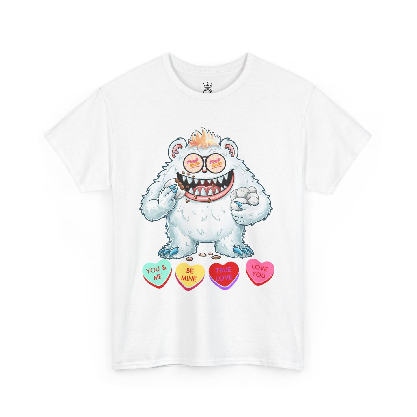 Unisex Heavy Cotton Tee Valentines Buddy