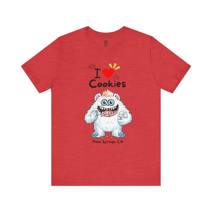 I Love Cookies! T-Shirt Soft Unisex Style for Cookie Lovers