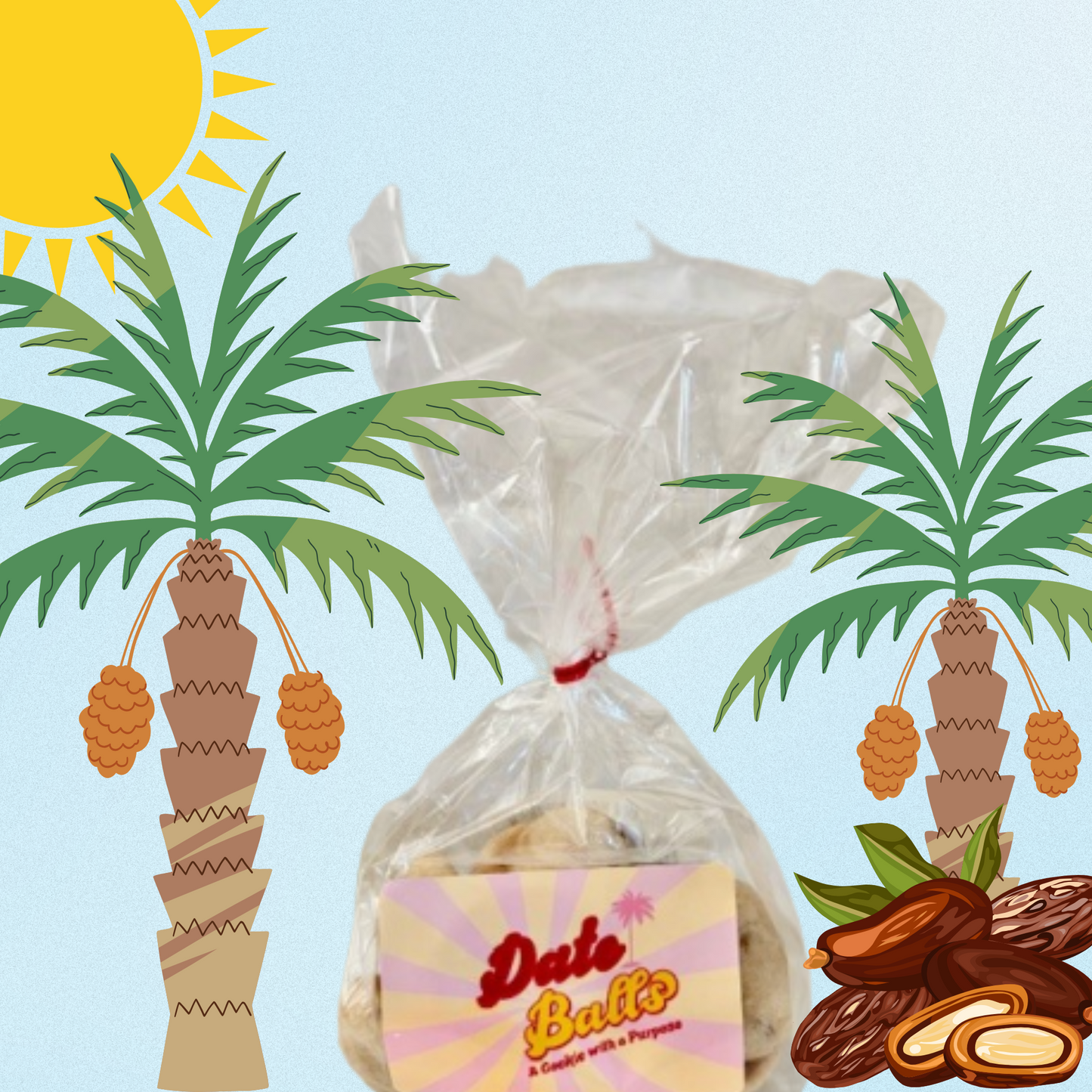 Date Balls Cookie 🌞🌴