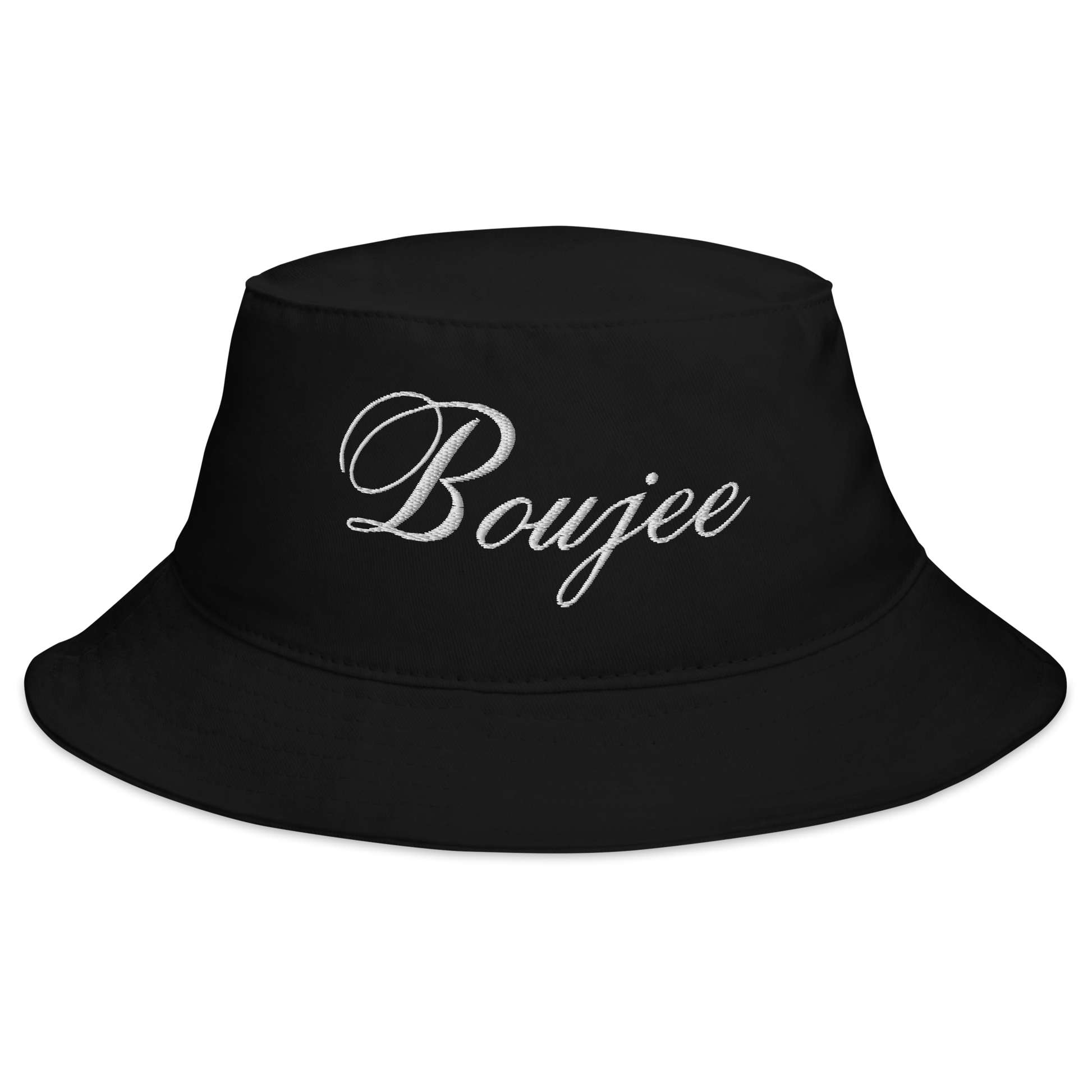 Elevate Your Style with Boujee Bucket Hat. Color: Black 