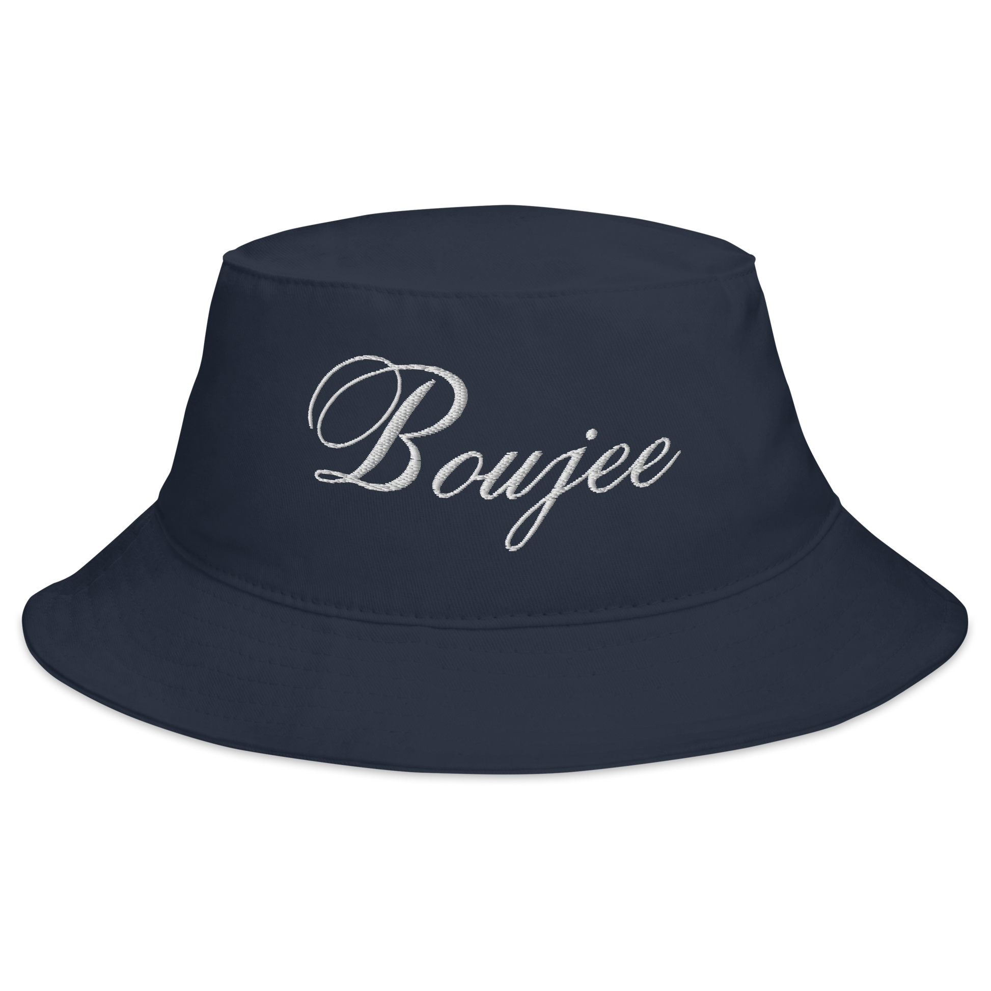 Elevate Your Style with Boujee Bucket Hat. Color: Navy