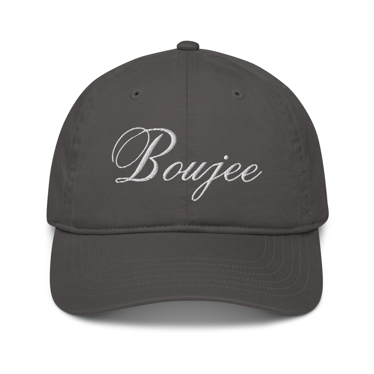 Discover the exquisite Boujee, the organic hat that exudes opulence and sophistication. Color: Gray