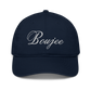 Discover the exquisite Boujee, the organic hat that exudes opulence and sophistication. Color: Blue