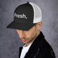 Looking for a hat that combines style and comfort? Look no further than the Fresh Hat! Color: Black 