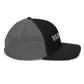 Channel your inner fashionista with the YAASSSSSS Hat, a symbol of style and self-expression. Color: Black and Charcoal 