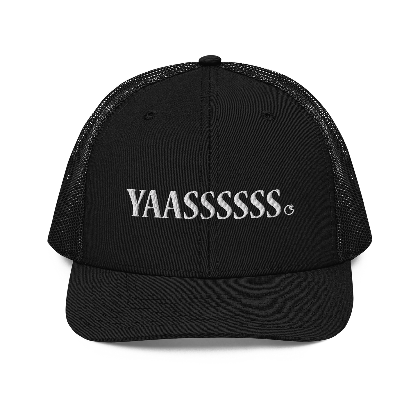 Channel your inner fashionista with the YAASSSSSS Hat, a symbol of style and self-expression. Color: Black 