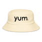 Beat the heat in style with our YUM Terry Cloth Bucket Hat. Color: Lt. Yellow