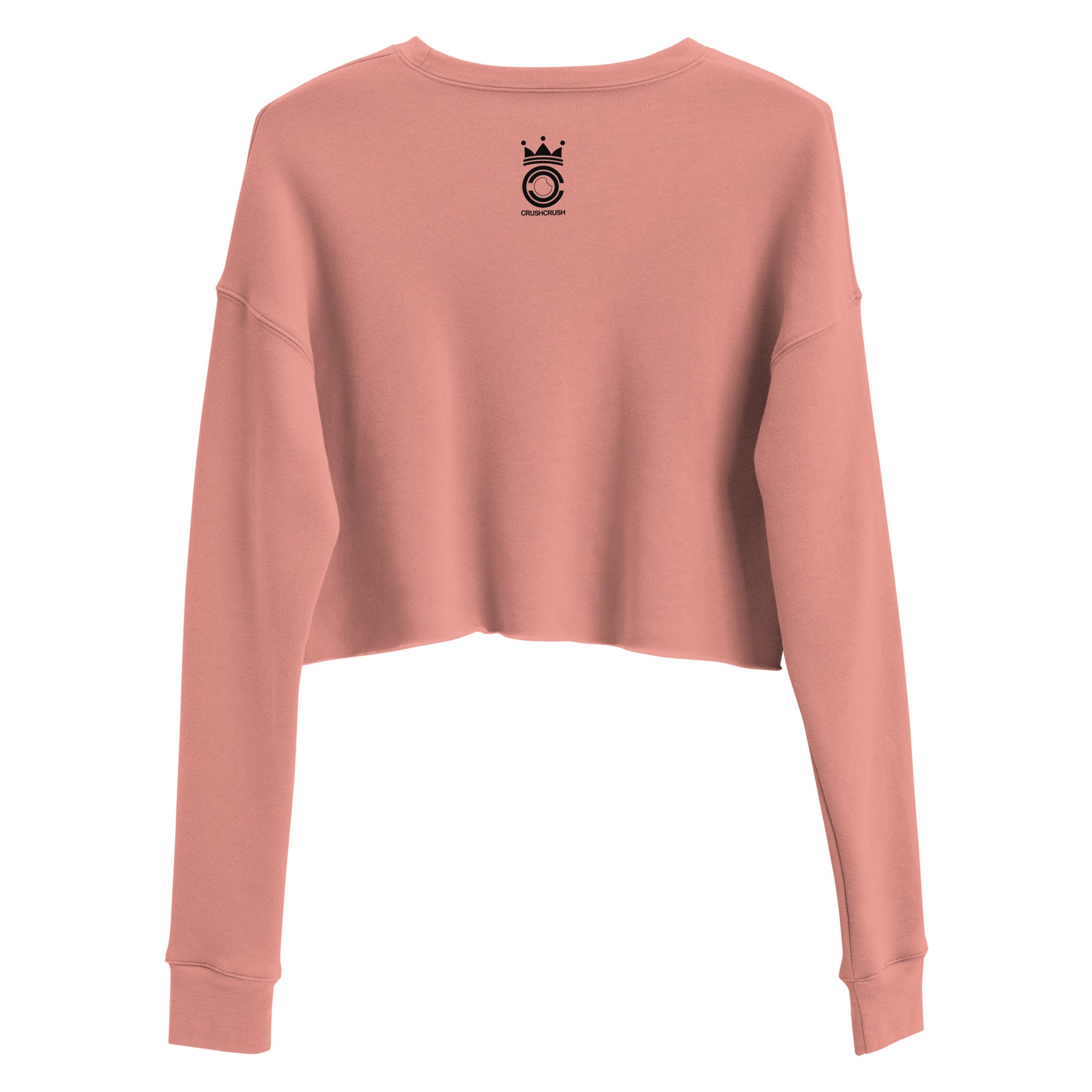 Embrace effortless style with the YAASSSSSS Crop Sweatshirt.  Color: Mauve 
