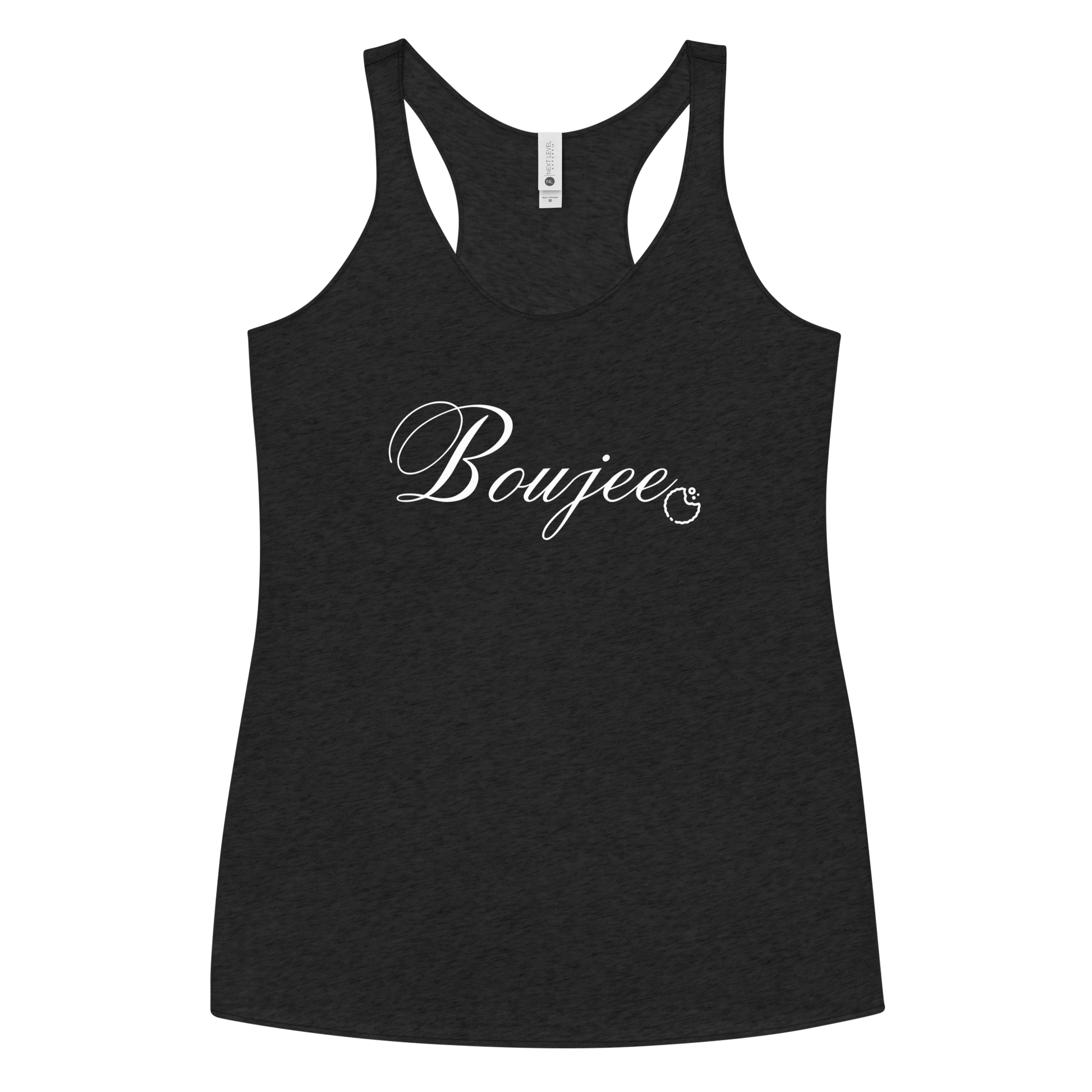 Elevate your wardrobe to new heights of style and sophistication with our Boujee Tank Top. Color: Black 