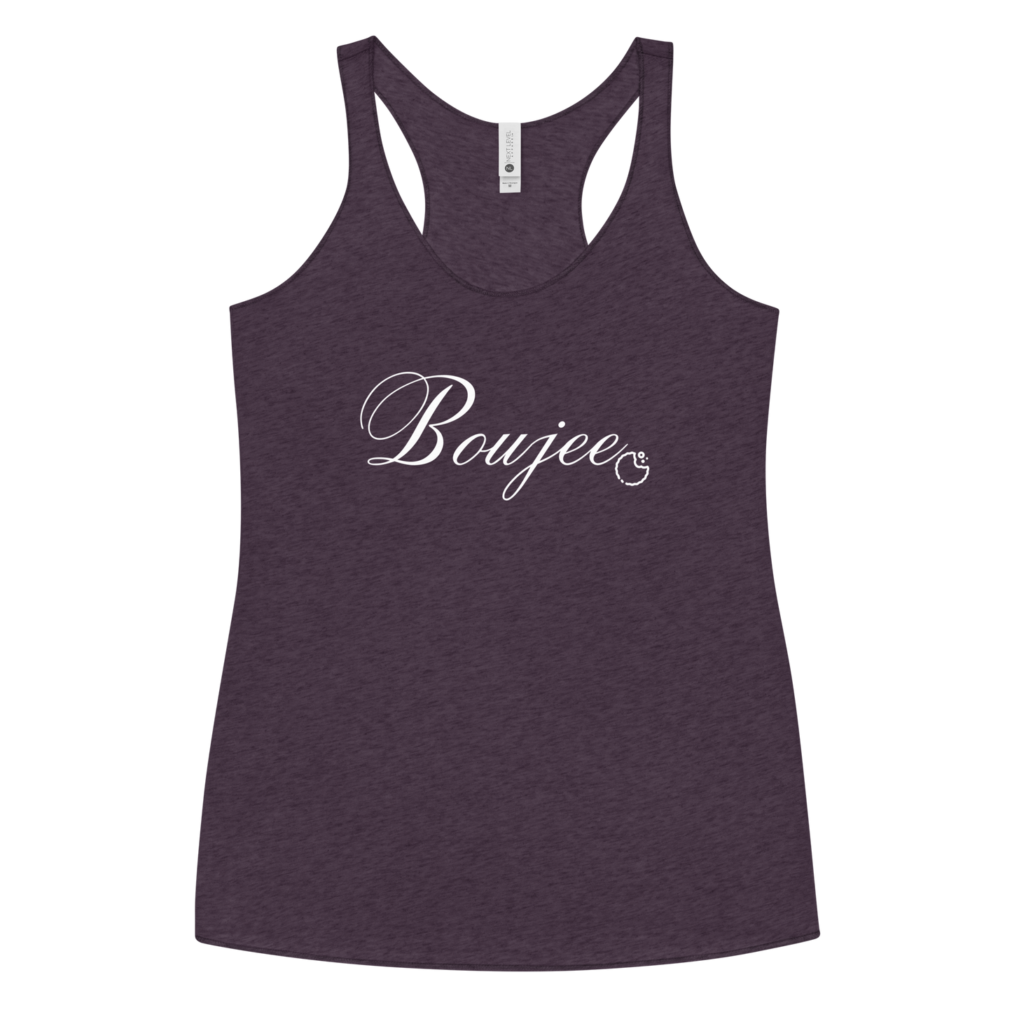 Elevate your wardrobe to new heights of style and sophistication with our Boujee Tank Top. Color: Vintage Purple 