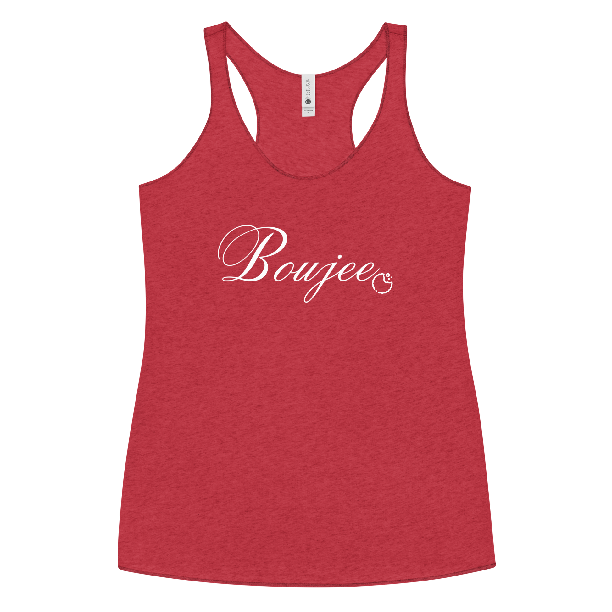 Elevate your wardrobe to new heights of style and sophistication with our Boujee Tank Top. Color: Vintage Red 