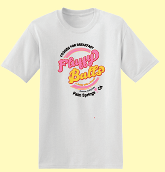 Cookies for Breakfast is a Fun, Original Design on T-shirts for the whole family! Color: White 